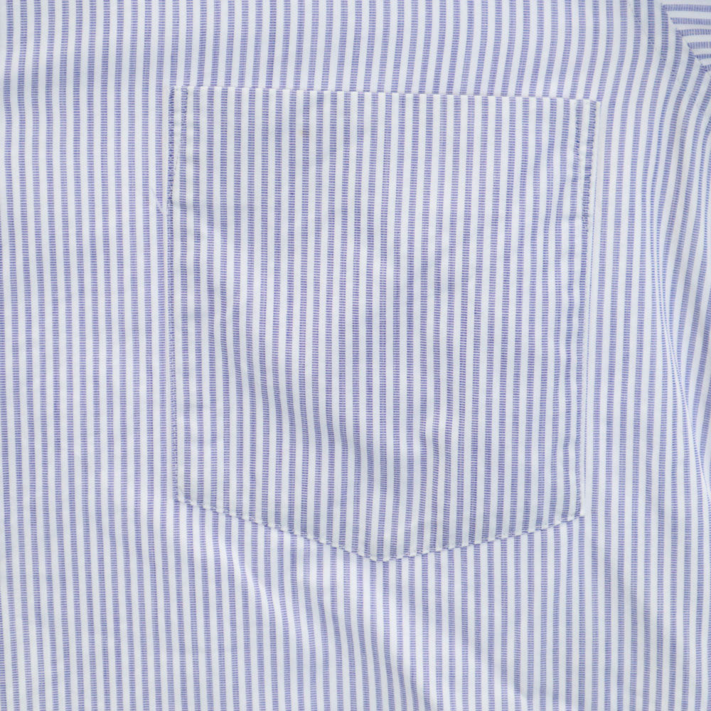 ローブドシャンブル コムデギャルソン 90s 1997年 日本製 オールド ストライプ柄 長袖 シャツ S ホワイト 他 robe de chambre COMME des GARCONS メンズ