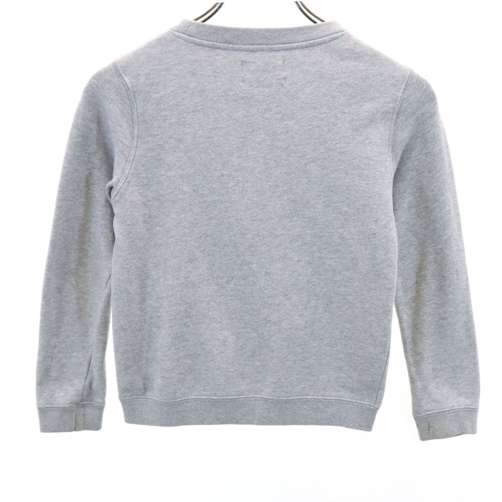 ACNE アクネ プリント 長袖 スウェット トレーナー 6 グレー キッズ