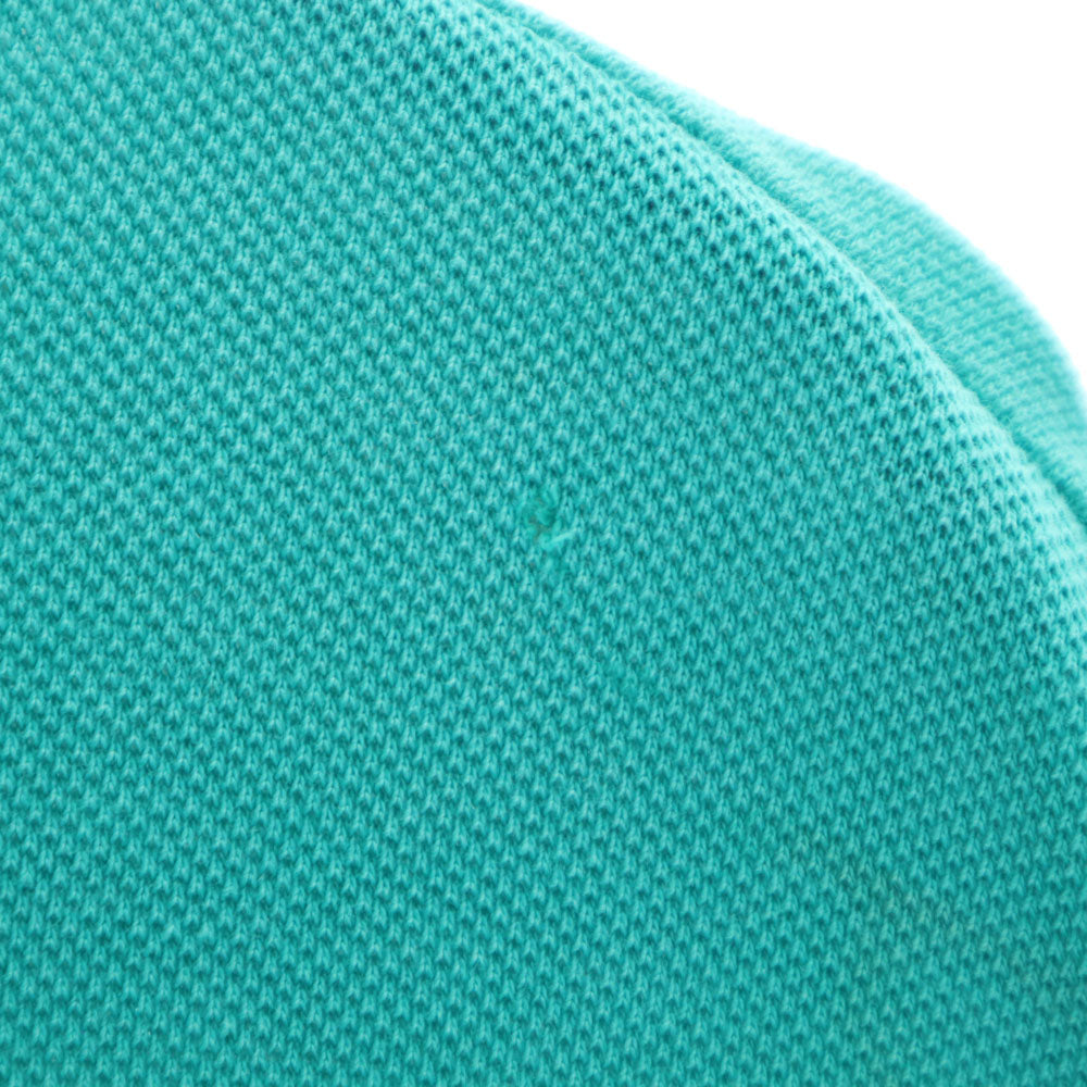 フレッドペリー 80s 90s オールド 半袖 ポロシャツ 42 エメラルドグリーン系 FRED PERRY 鹿の子 メンズ