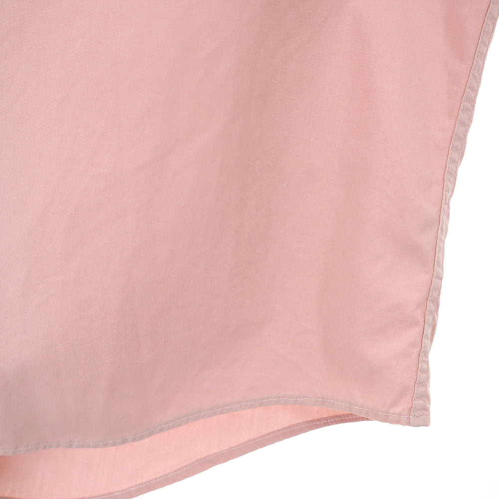 ISSEY MIYAKE イッセイミヤケ 日本製 長袖 バンドカラーシャツ 1 ピンク メンズ