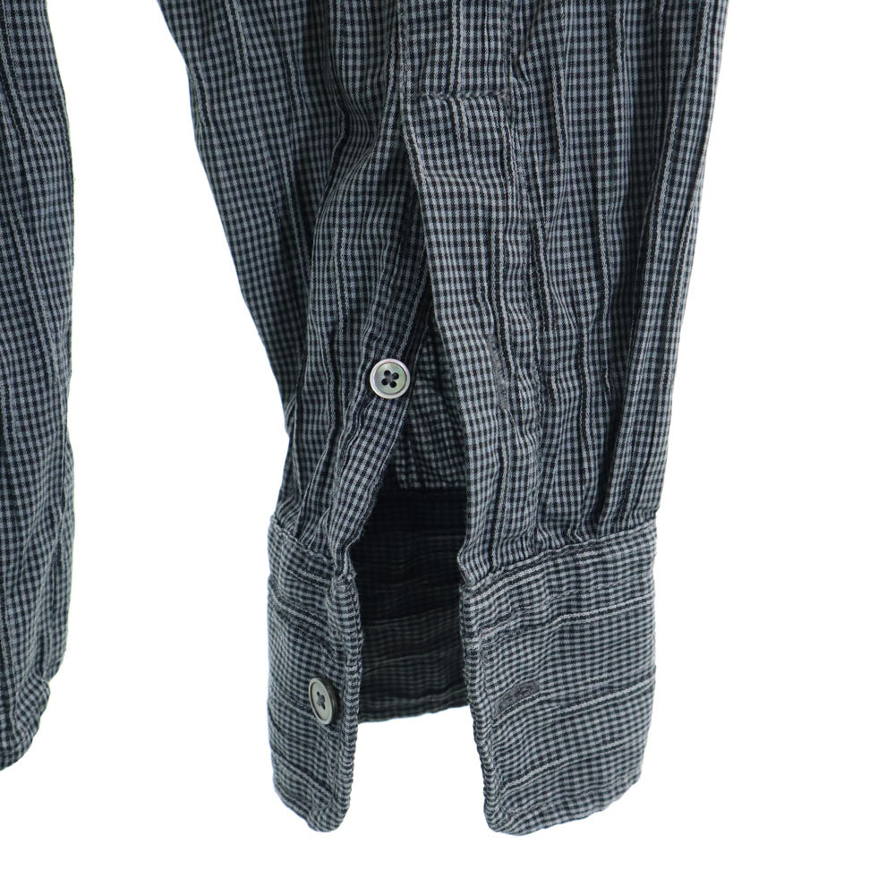 ジョゼフオム チェック柄 長袖 シャツ 46 グレー系 JOSEPH HOMME メンズ