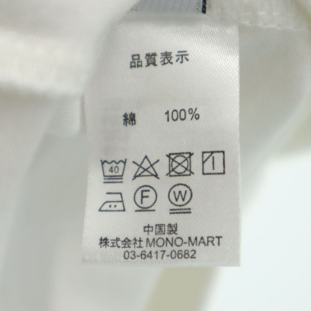 ウィムバイリドム 半袖 Tシャツ L 白 WYM LIDNM メンズ