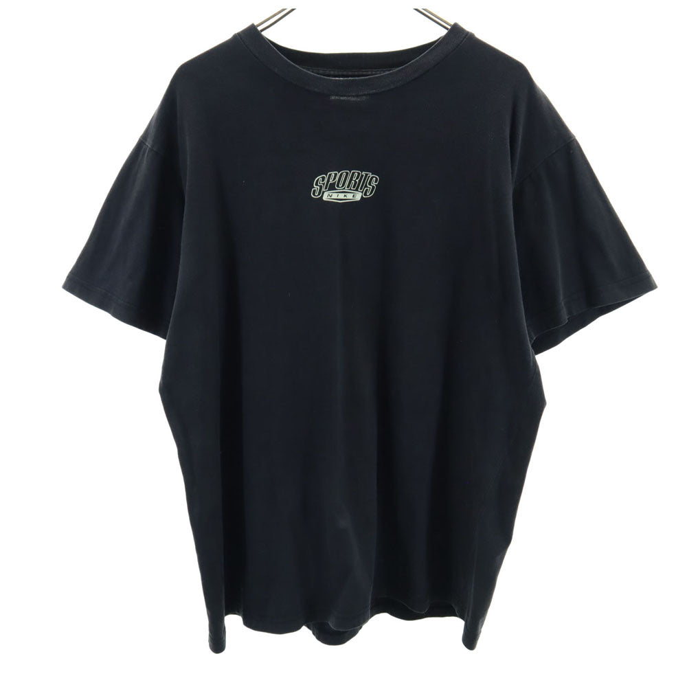 ナイキ バックプリント 半袖 Tシャツ S 黒 NIKE メンズ
