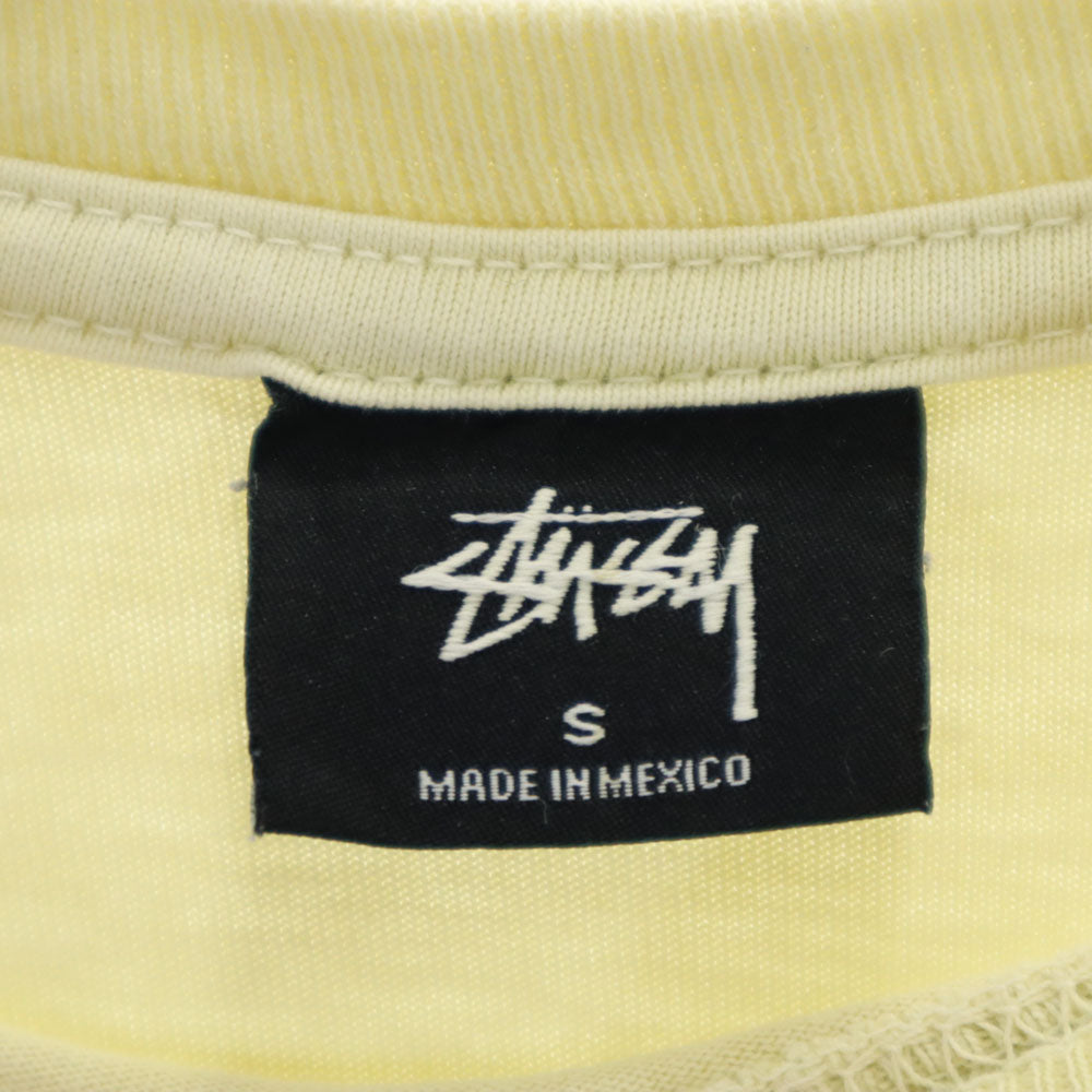 ステューシー 半袖 Tシャツ S クリーム系 STUSSY メンズ