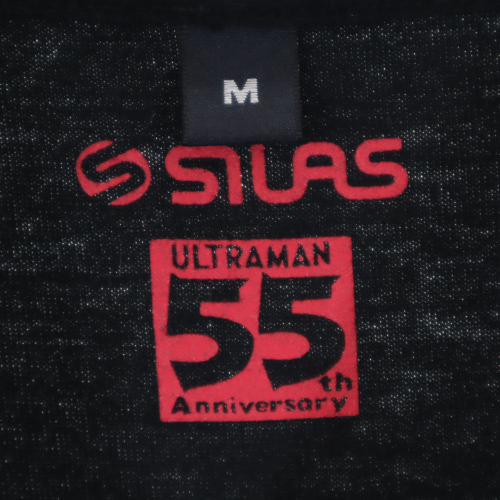 サイラス 両面プリント 半袖 Tシャツ M ブラック SILAS メンズ