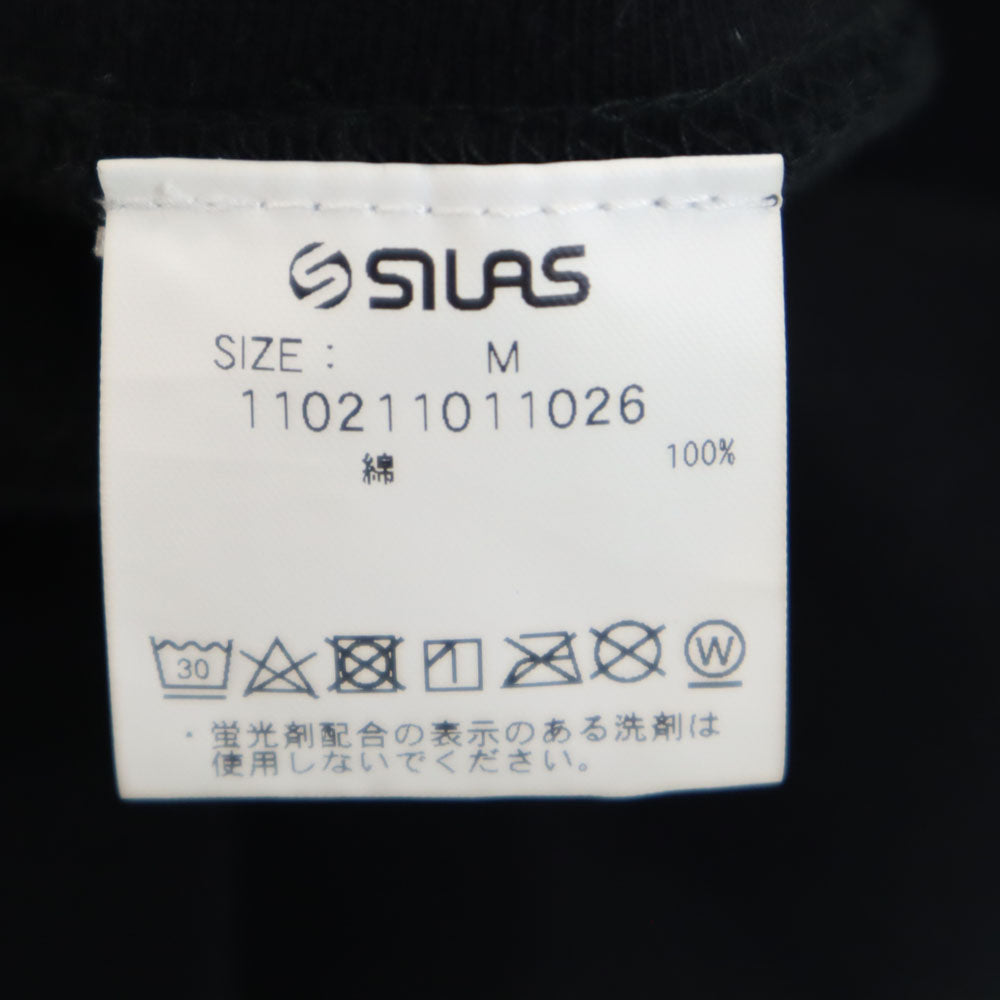 サイラス 両面プリント 半袖 Tシャツ M ブラック SILAS メンズ