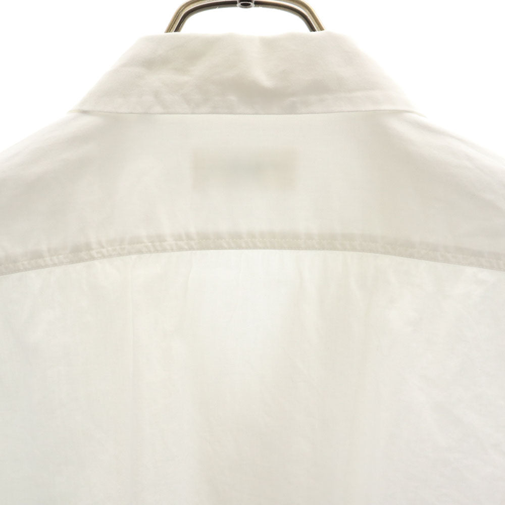 ティントリアマッティ イタリア製 半袖 オープンカラーシャツ S ホワイト TINTORIA MATTEI 954 メンズ