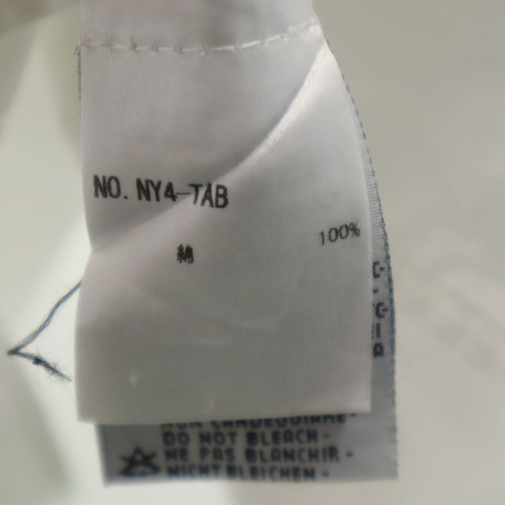 ティントリアマッティ イタリア製 半袖 オープンカラーシャツ S ホワイト TINTORIA MATTEI 954 メンズ