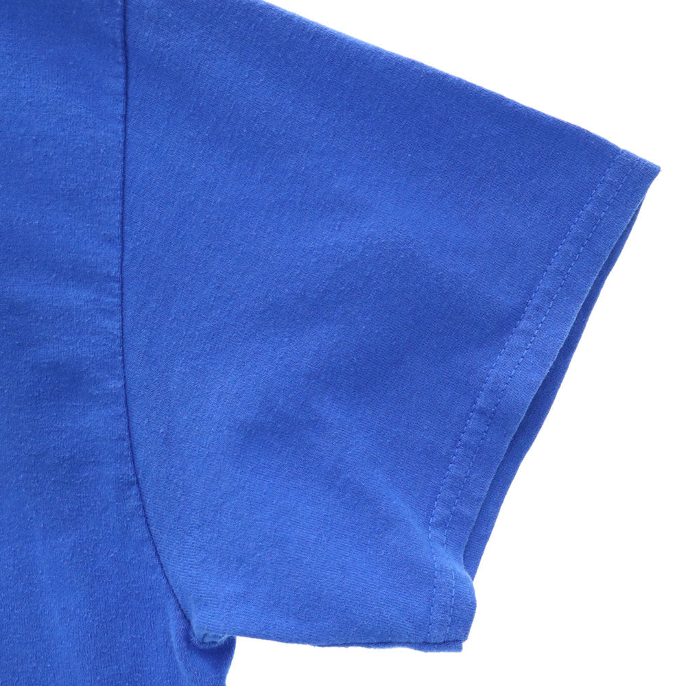 ギルダン 両面プリント バスケットボール 半袖 Tシャツ M ブルー GILDAN メンズ