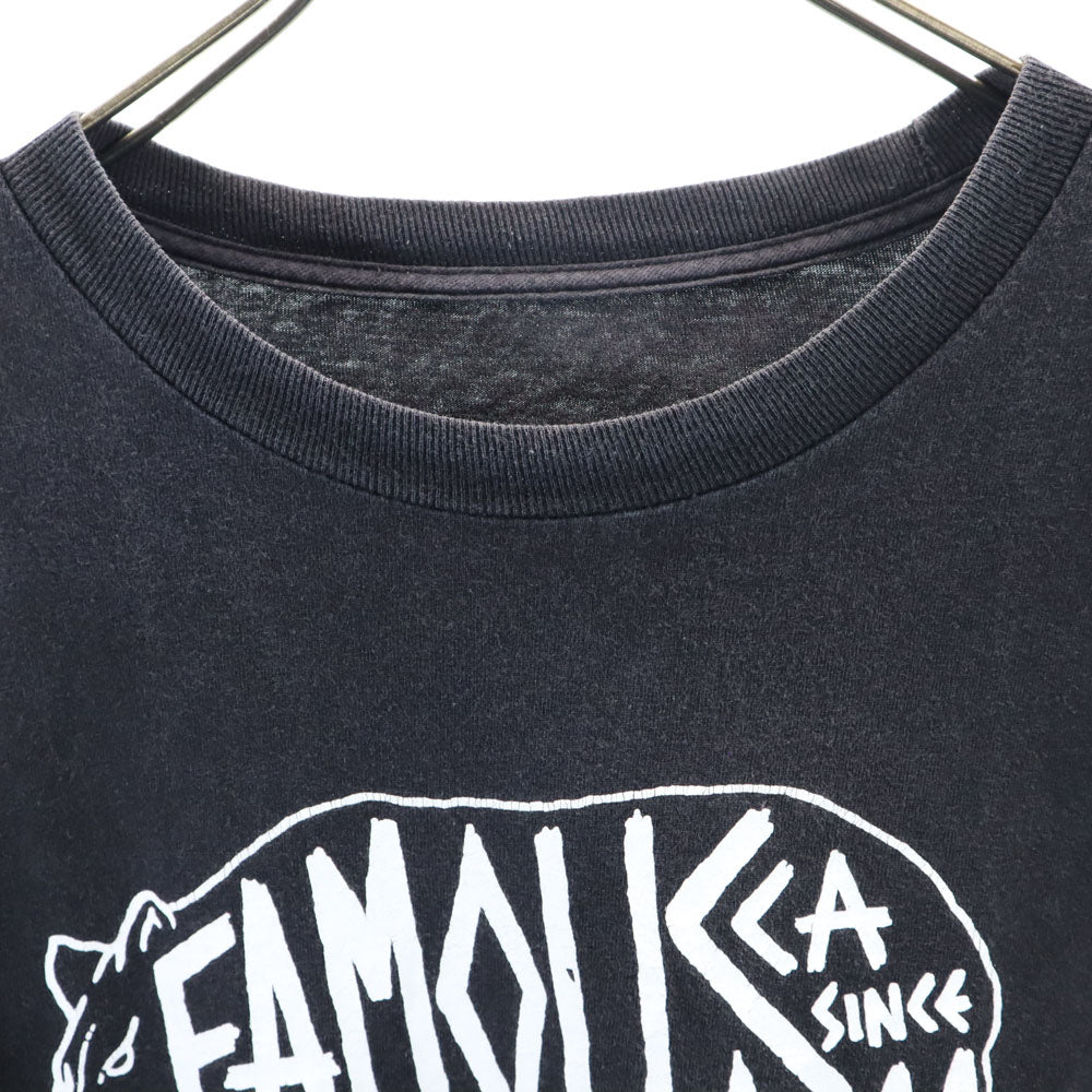 フェイマス 半袖 Tシャツ XXL ブラック FAMOUS ビッグサイズ メンズ