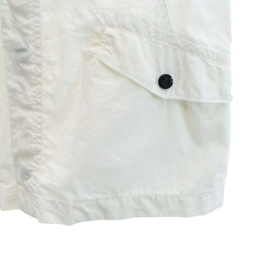 未使用 ARMANI EXCHANGE アルマーニエクスチェンジ シャツジャケット XS ホワイト タグ付き メンズ