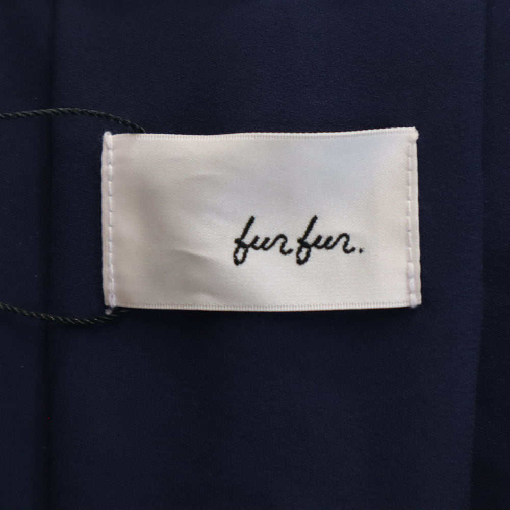 未使用 furfur ファーファー ノースリーブ プルオーバー ブラウス F ネイビー メンズ