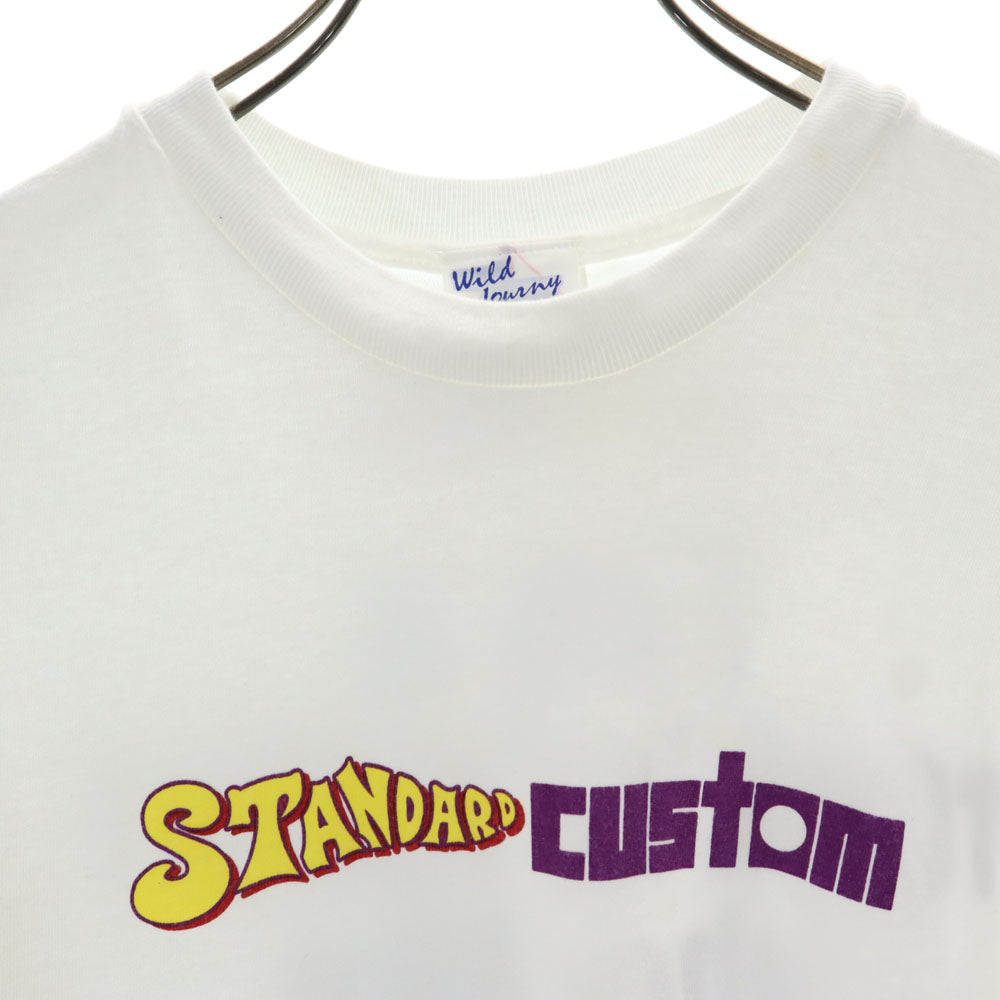 Wild Journey Co. 奥田民生 OKUDA STANDARD tamio custom プリント 半袖 ツアー Tシャツ YOUTH L（14-16） ホワイト Wild Journey Co. 付属品付き キッズ