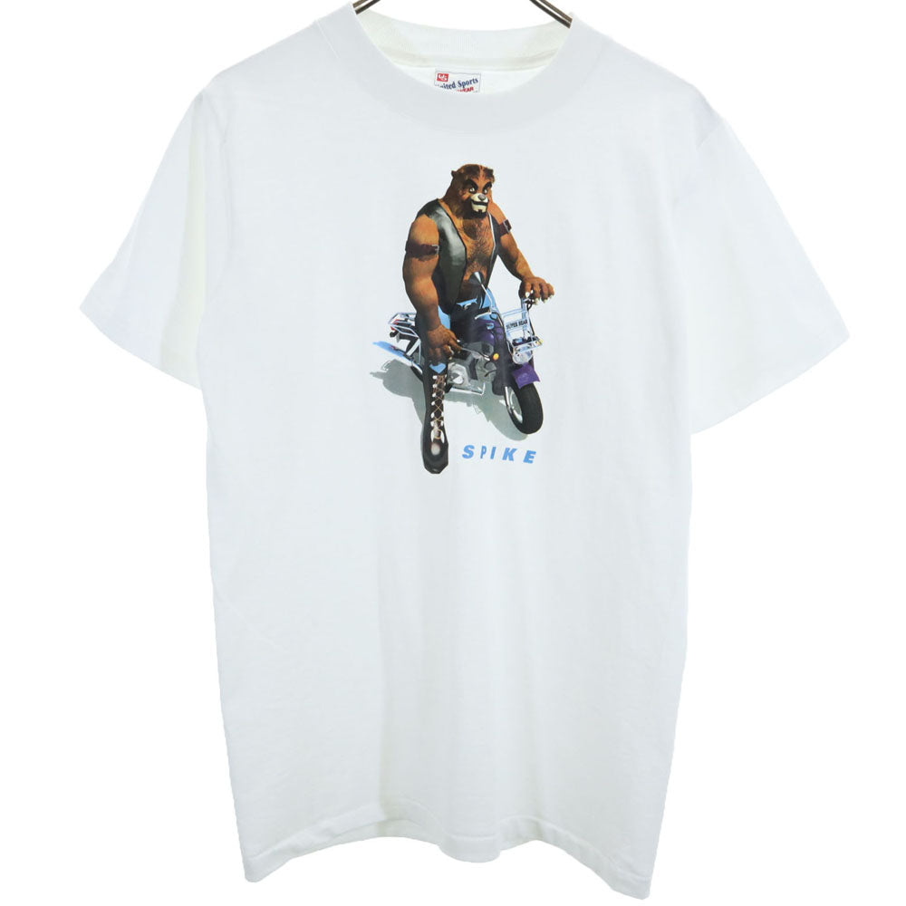 United Sports ユナイテッドスポーツ 90s USA製 オールド 半袖 シングルステッチ Tシャツ S ホワイト メンズ