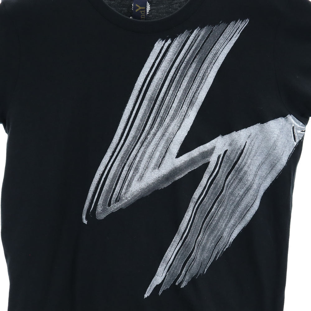 Ground Y グランドワイ フレッドペリー コラボ 半袖 Tシャツ M ブラック × FRED PERRY メンズ