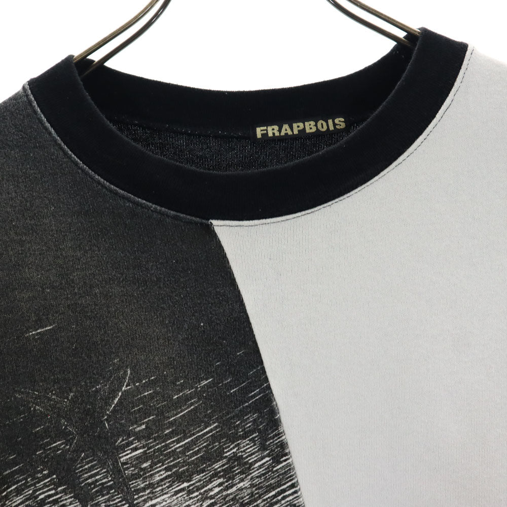 フラボア 半袖 Tシャツ 2 ブラック系 FRAPBOIS メンズ