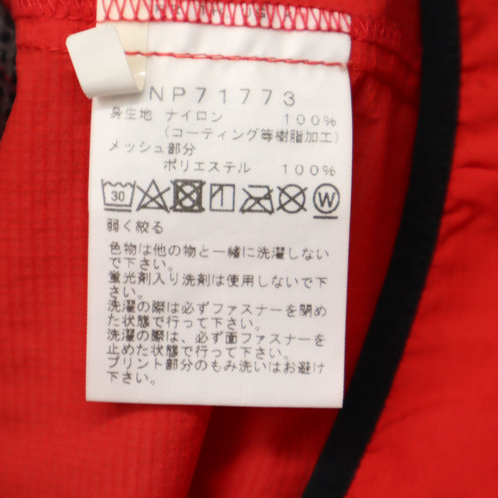 THE NORTH FACE ノースフェイス NP71773 アウトドア ナイロンジャケット S レッド レディース
