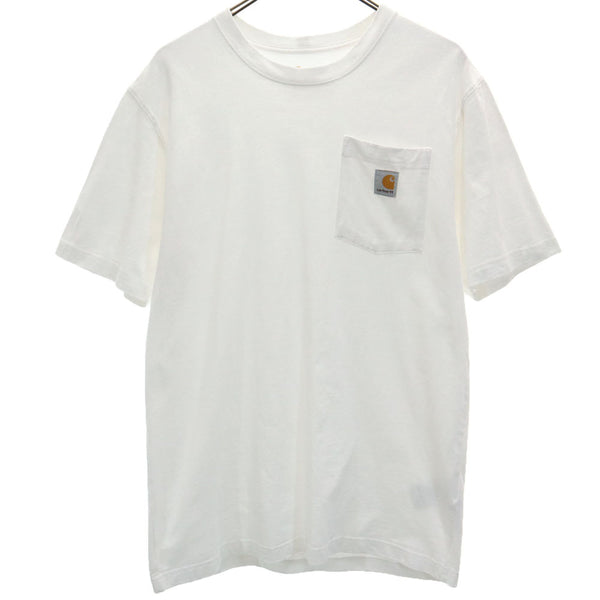 カーハート 半袖 Tシャツ S 白 Carhartt メンズ