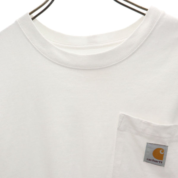 カーハート 半袖 Tシャツ S 白 Carhartt メンズ