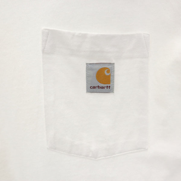 カーハート 半袖 Tシャツ S 白 Carhartt メンズ