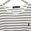 ポロラルフローレン ボーダー 半袖 Tシャツ L ホワイト系 POLO RALPH LAUREN メンズ