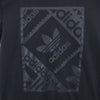 アディダス トレフォイルロゴプリント 半袖 Tシャツ M 黒 adidas メンズ