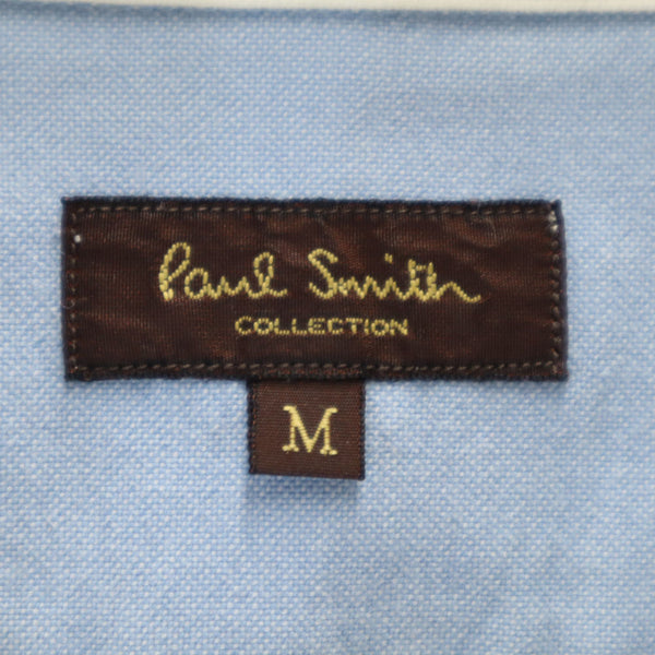 ポールスミスコレクション 日本製 長袖 オックスフォード シャツ M 水色 PAUL SMITH COLLECTION メンズ