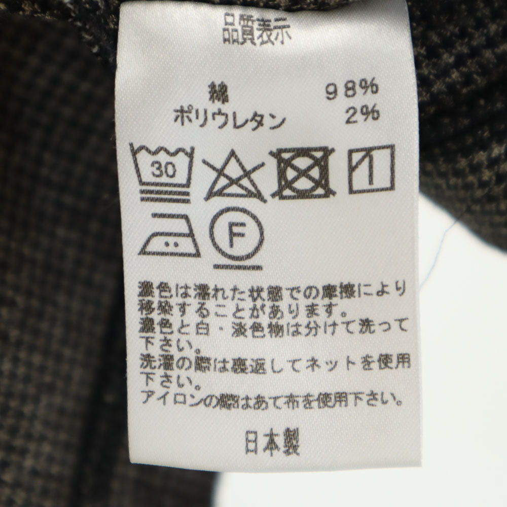 ミズイロインド 日本製 半袖 Tシャツ ブラウン mizuiro ind レディース