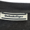 オニツカタイガー 半袖 Tシャツ M チャコールグレー ONITSUKA TIGER メンズ