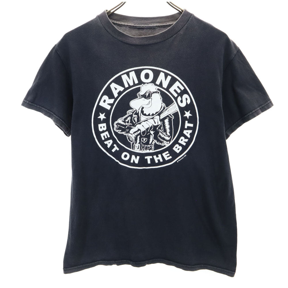 ラモーンズ プリント 半袖 Tシャツ ブラック RAMONES メンズ