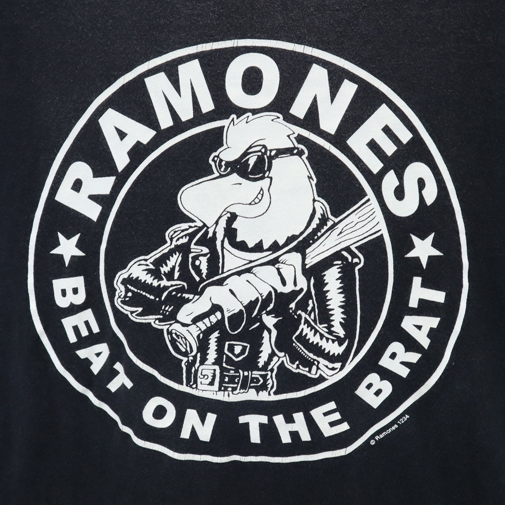 ラモーンズ プリント 半袖 Tシャツ ブラック RAMONES メンズ