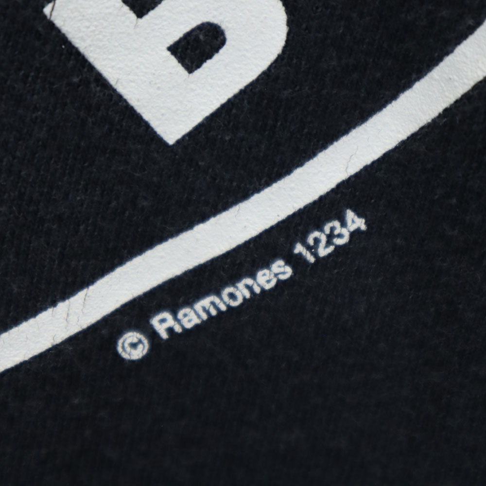 ラモーンズ プリント 半袖 Tシャツ ブラック RAMONES メンズ