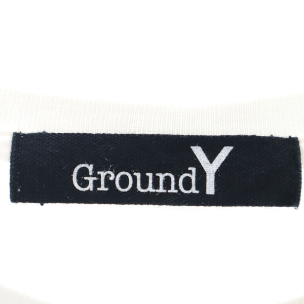 グラウンドワイ 半袖 Tシャツ 3 ホワイト Ground Y メンズ