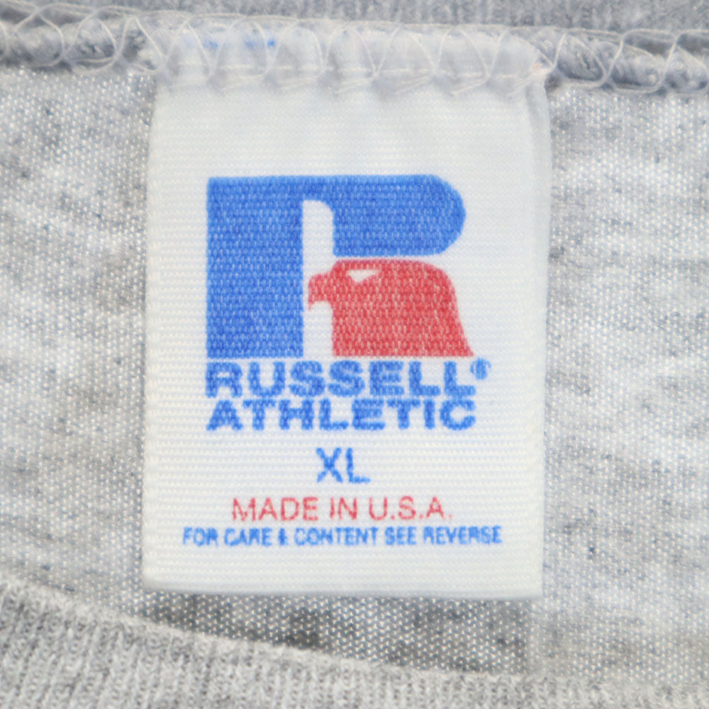 ラッセルアスレチック 90s USA製 オールド 半袖 Tシャツ XL グレー RUSSELL ATHLETIC メンズ