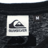 クイックシルバー プリント 半袖 Tシャツ M ブラック Quiksilver メンズ