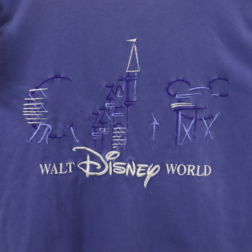 MICKEY,INC オールド ウォルトディズニーワールド 半袖 Tシャツ S パープルネイビー系 ミッキー WALT DISNEY WORLD メンズ