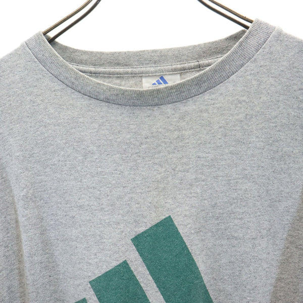 アディダス オールド 半袖 Tシャツ L グレー adidas メンズ