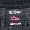 アトモス マルボロ コラボ 半袖 Tシャツ ブラック atmos ｘ marlboro メンズ