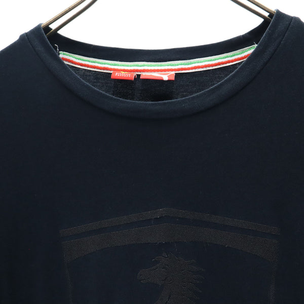 プーマ フェラーリ コラボ 半袖 Tシャツ XL 濃紺 PUMA ｘ Ferrari メンズ