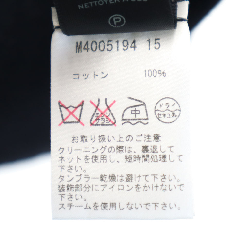 マークバイマークジェイコブス 半袖 スパンコール装飾 Tシャツ S ブラック MARC BY MARC JACOBS レディース