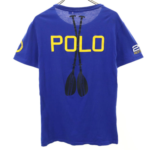 ポロバイラルフローレン 半袖 Tシャツ S ブルー Polo by Ralph Lauren メンズ