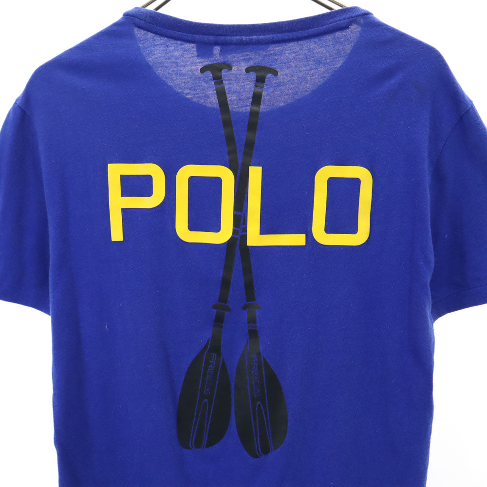 ポロバイラルフローレン 半袖 Tシャツ S ブルー Polo by Ralph Lauren メンズ