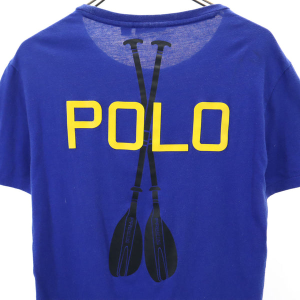 ポロバイラルフローレン 半袖 Tシャツ S ブルー Polo by Ralph Lauren メンズ