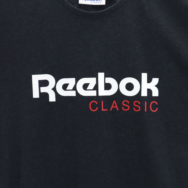 未使用 リーボック クラシック 半袖 Tシャツ M 黒系 Reebok CLASSIC タグ付き メンズ