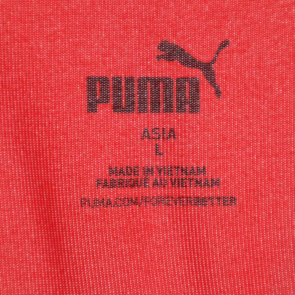 未使用 プーマ 半袖 Tシャツ L 赤 PUMA DRYCELL タグ付き メンズ