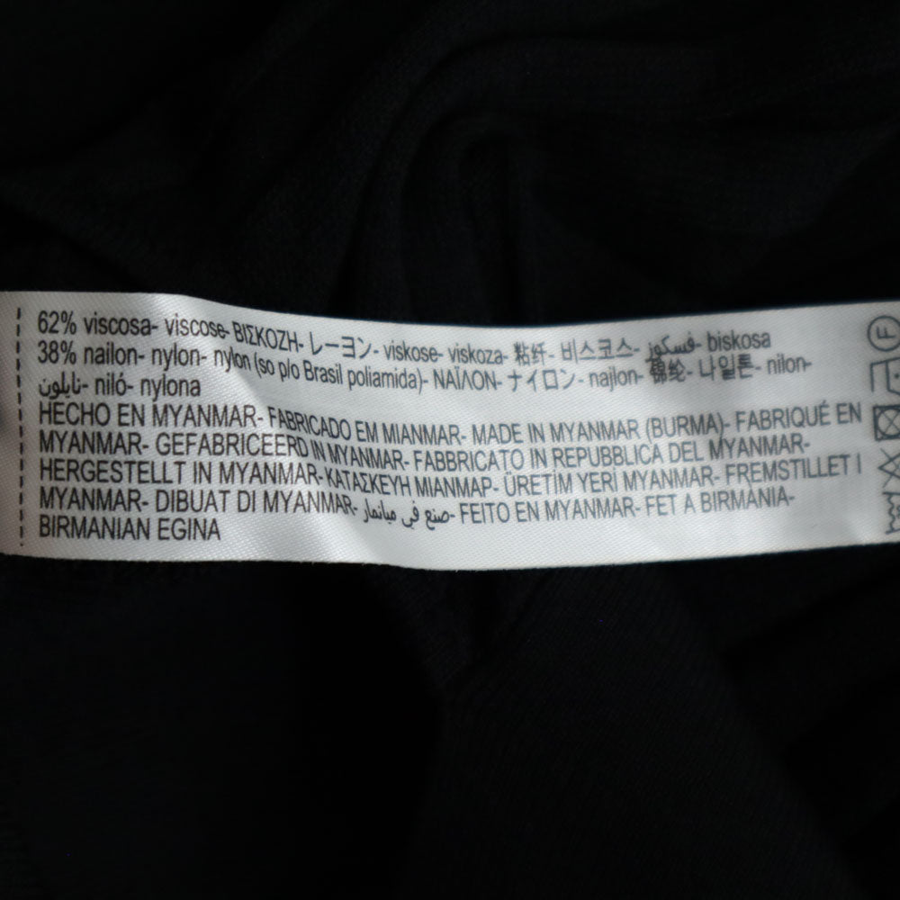 未使用 ザラ ノースリーブ デザイン カットソー M ブラック系 ZARA タグ付き レディース