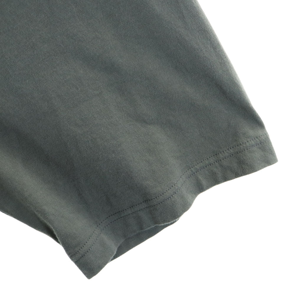 Ground Y グラウンドワイ 5分袖 Tシャツ 3 カーキグレー ヨウジヤマモト メンズ
