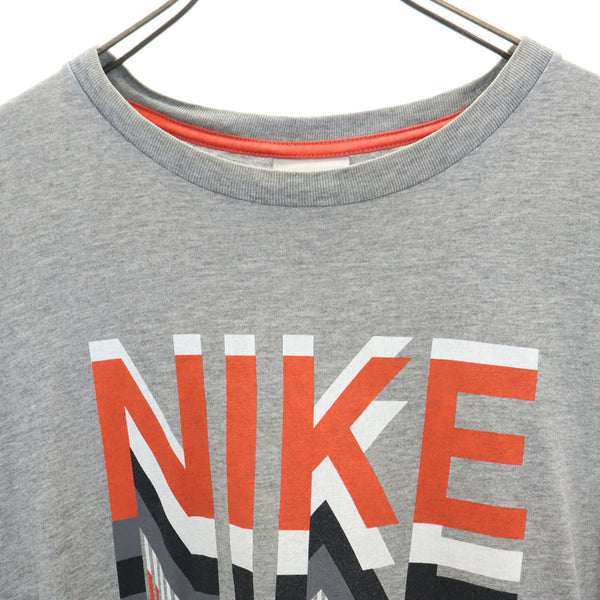 ナイキ プリント 半袖 Tシャツ XL グレー系 NIKE メンズ