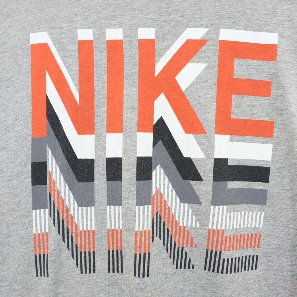 ナイキ プリント 半袖 Tシャツ XL グレー系 NIKE メンズ