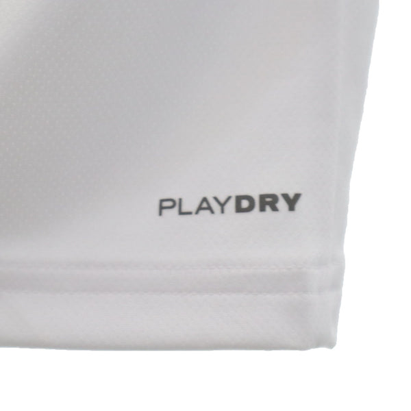 未使用 リーボック トレーニング 半袖 メッシュ Tシャツ S ホワイト Reebok フィットネス PLAY DRY メンズ